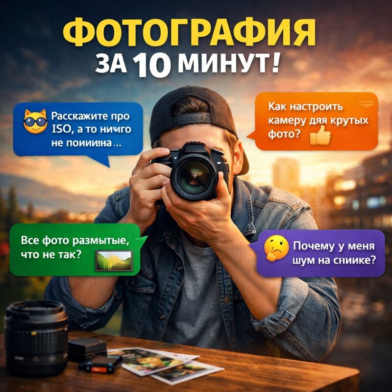 Фотография за 10 минут