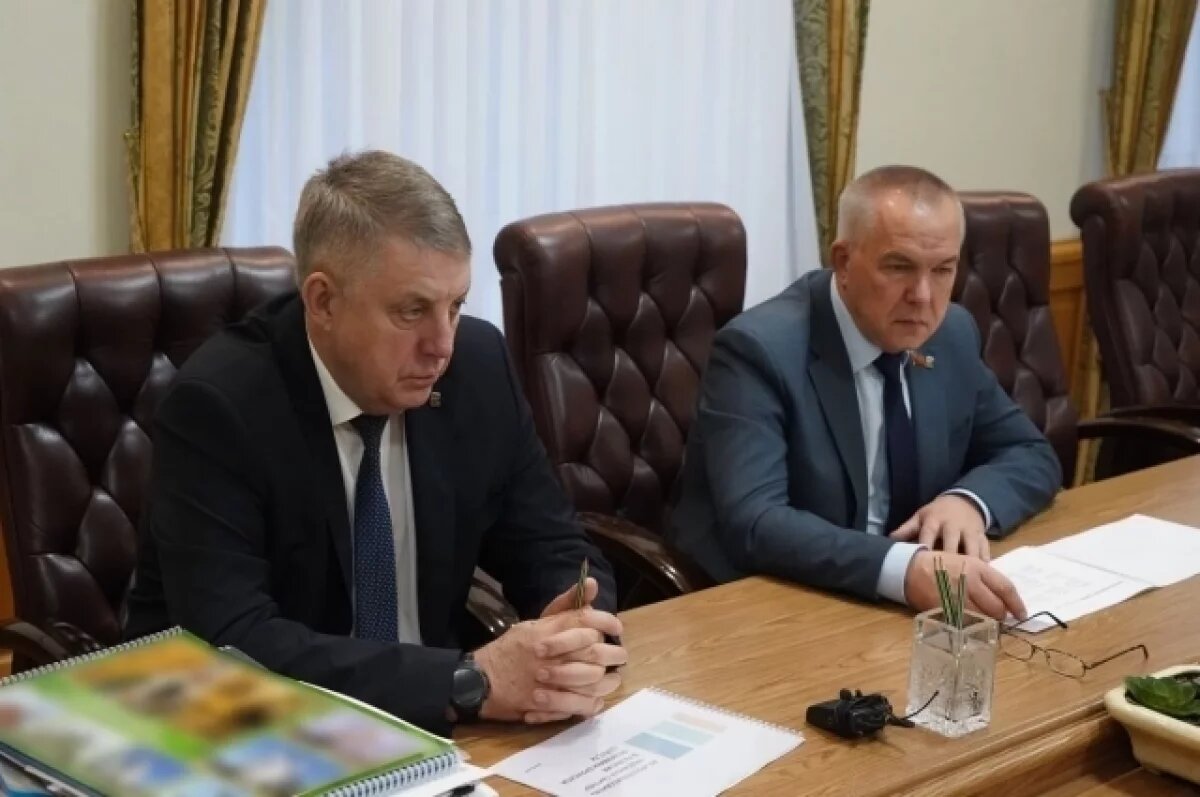    Брянский губернатор провел встречу с директором филиала Россельхозбанка