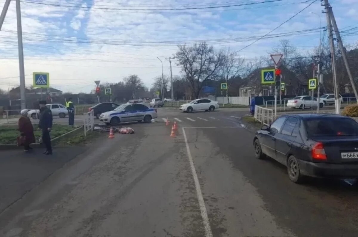    Ученик за рулем «КАМАЗа» насмерть сбил пожилую велосипедистку на Кубани