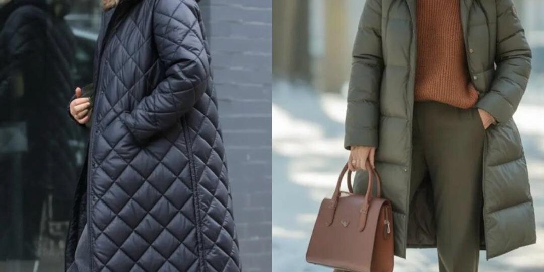 Хочу еще немного поговорить про пуховики и образы с ними для женщин 50+