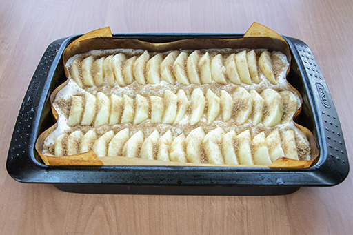 Пирог перед выпечкой