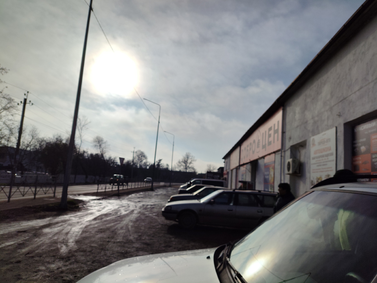 Ужасная стоянка перед Доброценом