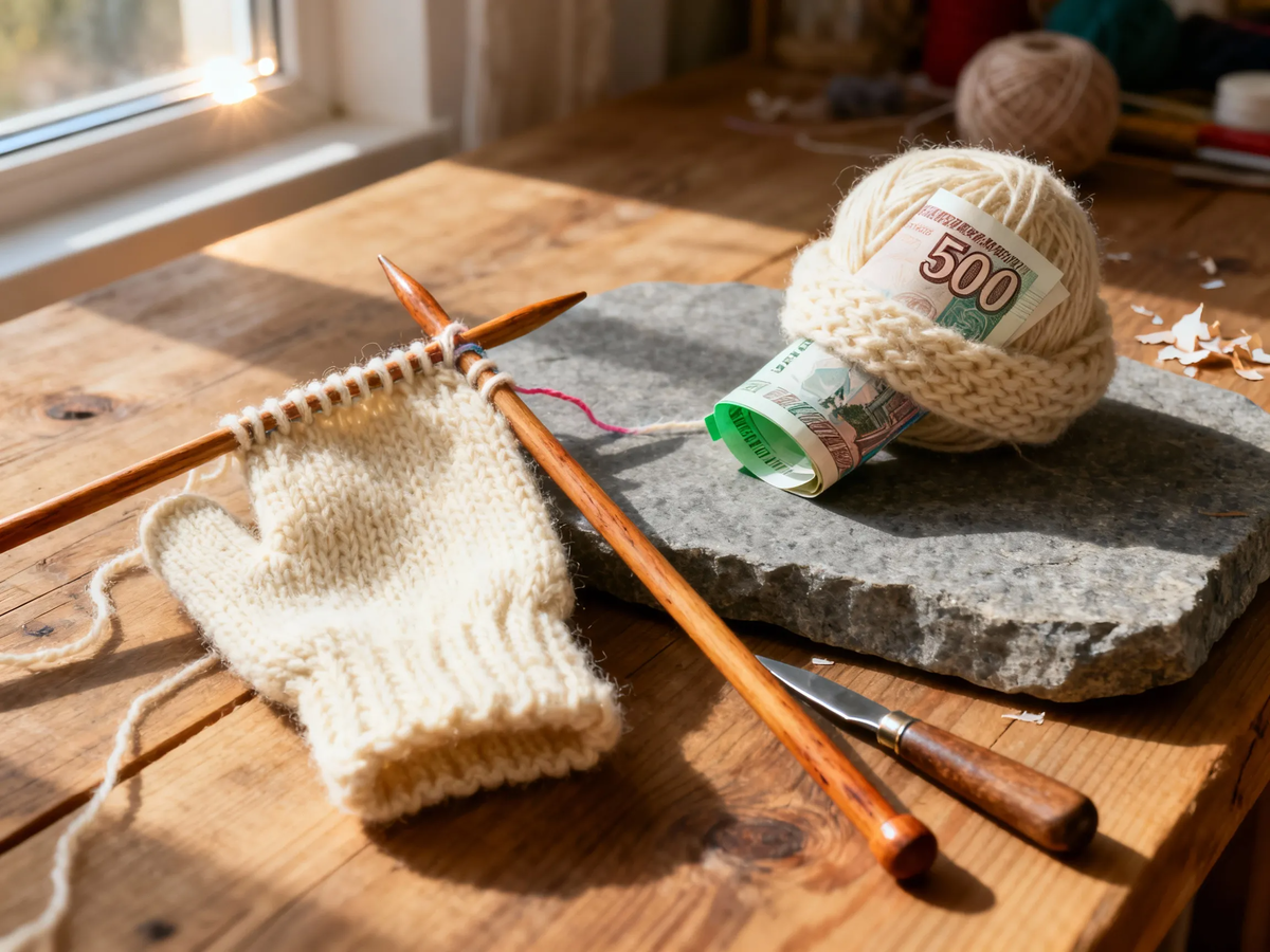 Когда ваше умение встречается с чьей-то потребностью, рождается не просто вещь, а ценность. И эта ценность всегда находит свой эквивалент — будь то искренняя благодарность или скромное, но заслуженное вознаграждение.