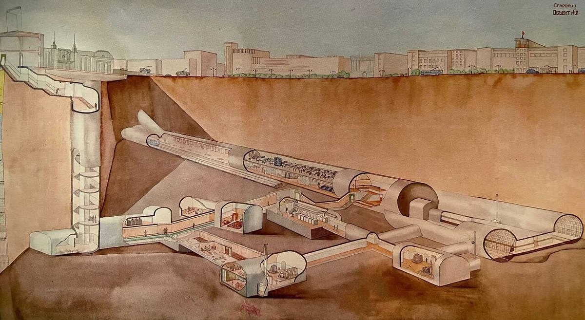 Место действия: подземный бункер под станцией метро Белорусская, Москва