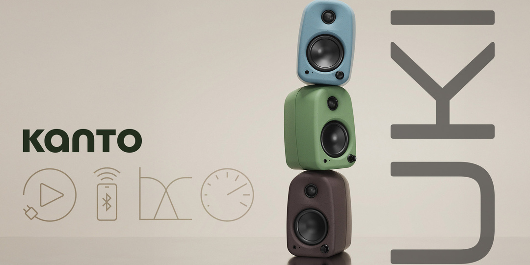Kanto Audio представляет компактные активные настольные колонки UKI