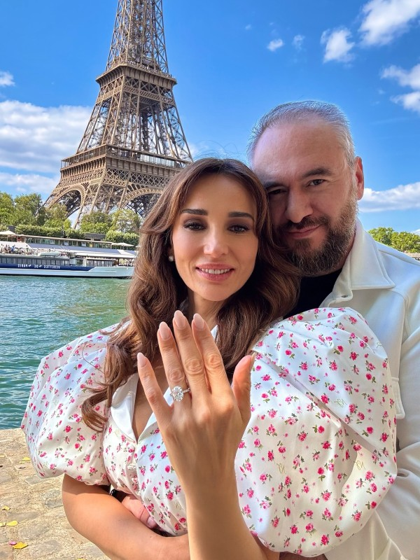 Анфиса Чехова и Александр Златопольский. Фото: соцсети / @achekhova