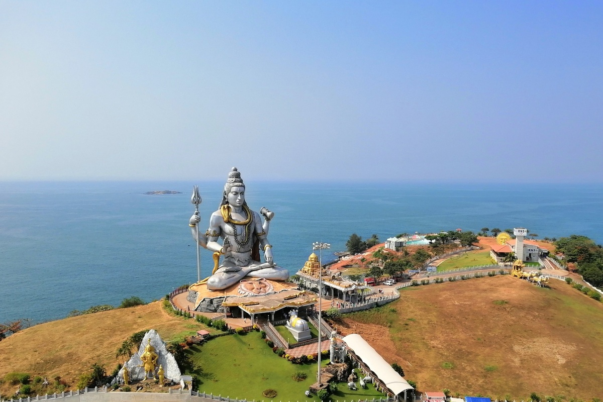 Статуя Шивы в Мурдешваре, штат Карнатака, Индия. Фото Автора 