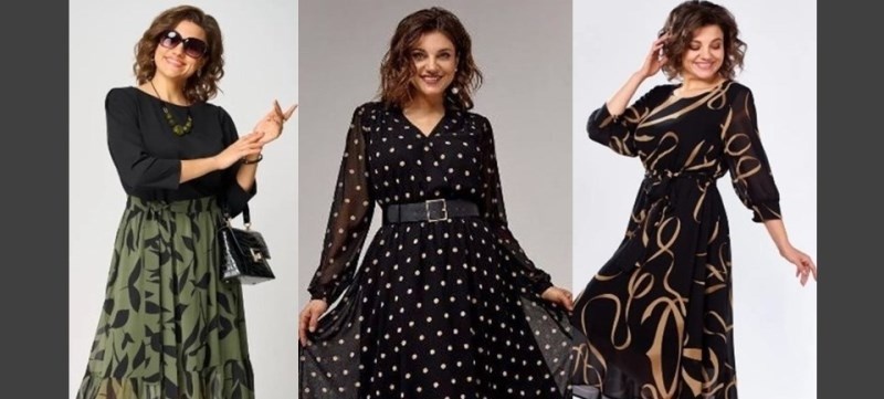 Платья для женщин плюс сайз