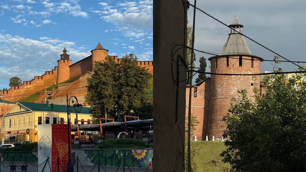 летний Нижний Новгород.