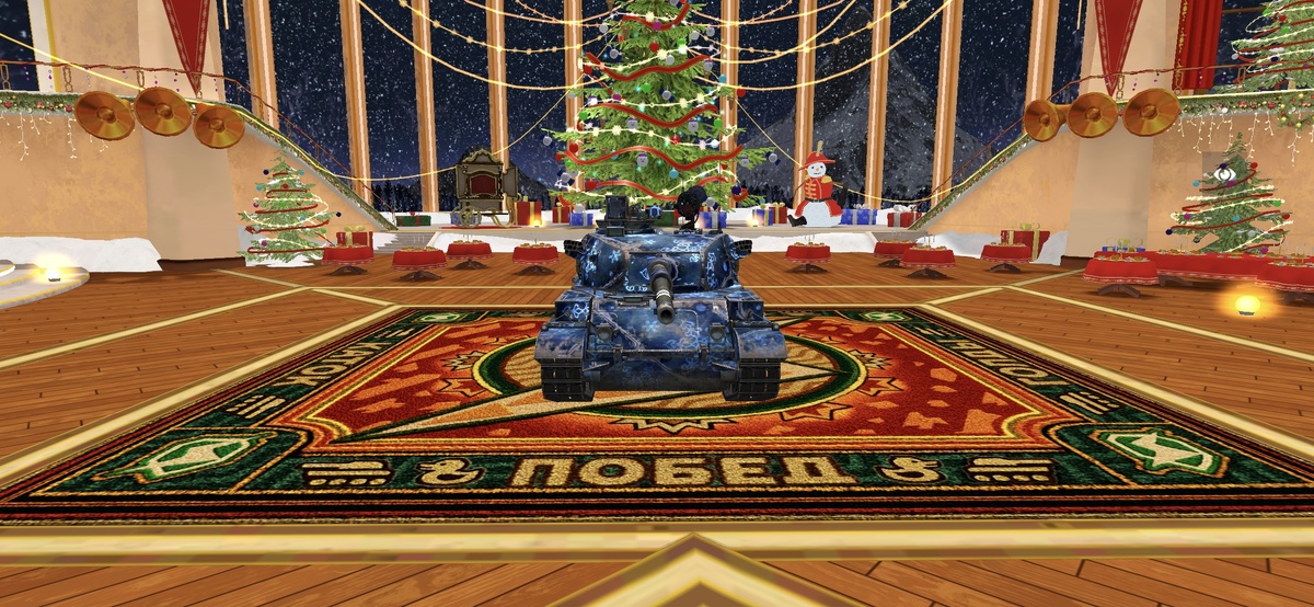 Внешний вид Vickers MK3, как ни странно легендарного камуфляжа он не получил, хотя в прошлом году его предшественник 🇷🇺ОБЬЕКТ 780, уже имел легендарный камуфляж.