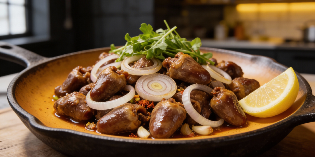 Куриные сердечки в аэрогриле: быстрый рецепт на семью