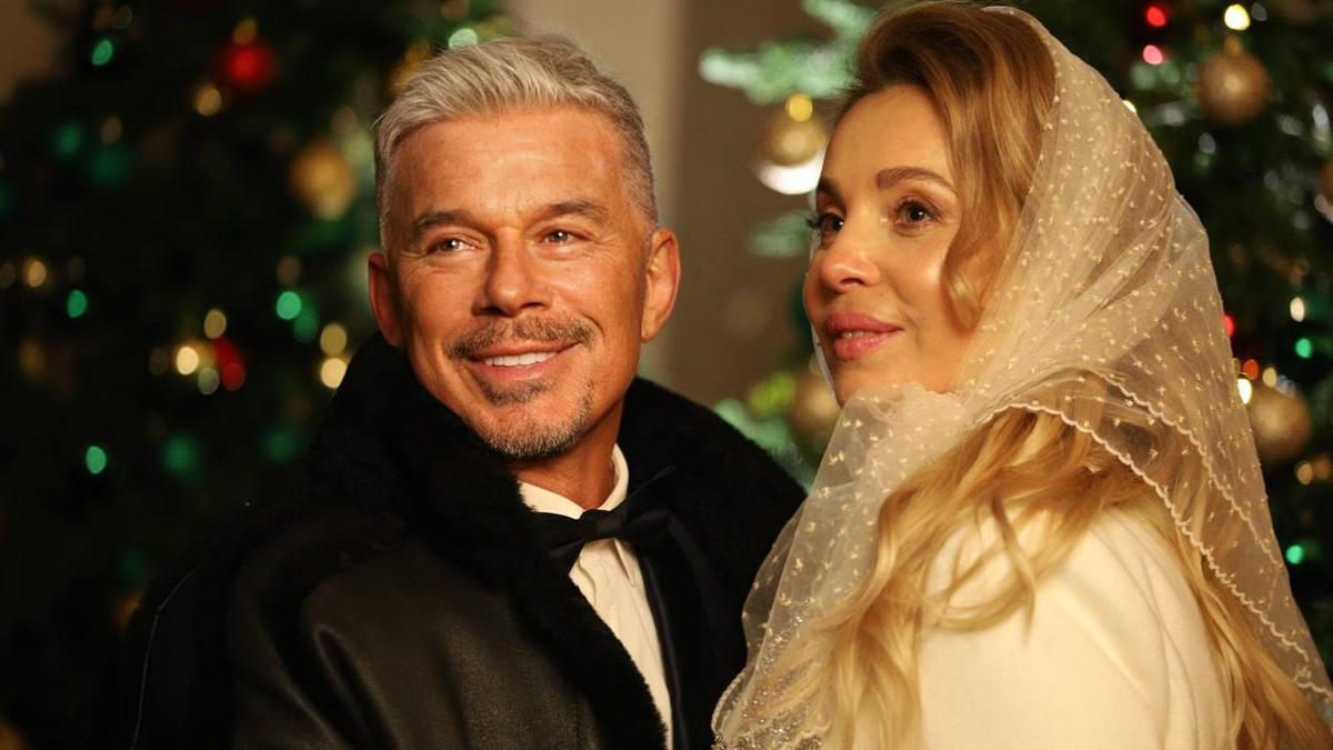    Олег и Марина Газмановы. Фото: Telegram @gazmanovamarina