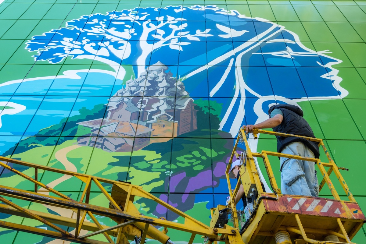    Муралов в Карелии станет больше© Районная газета «Олония» /Полоса отвода | фестиваль муралов