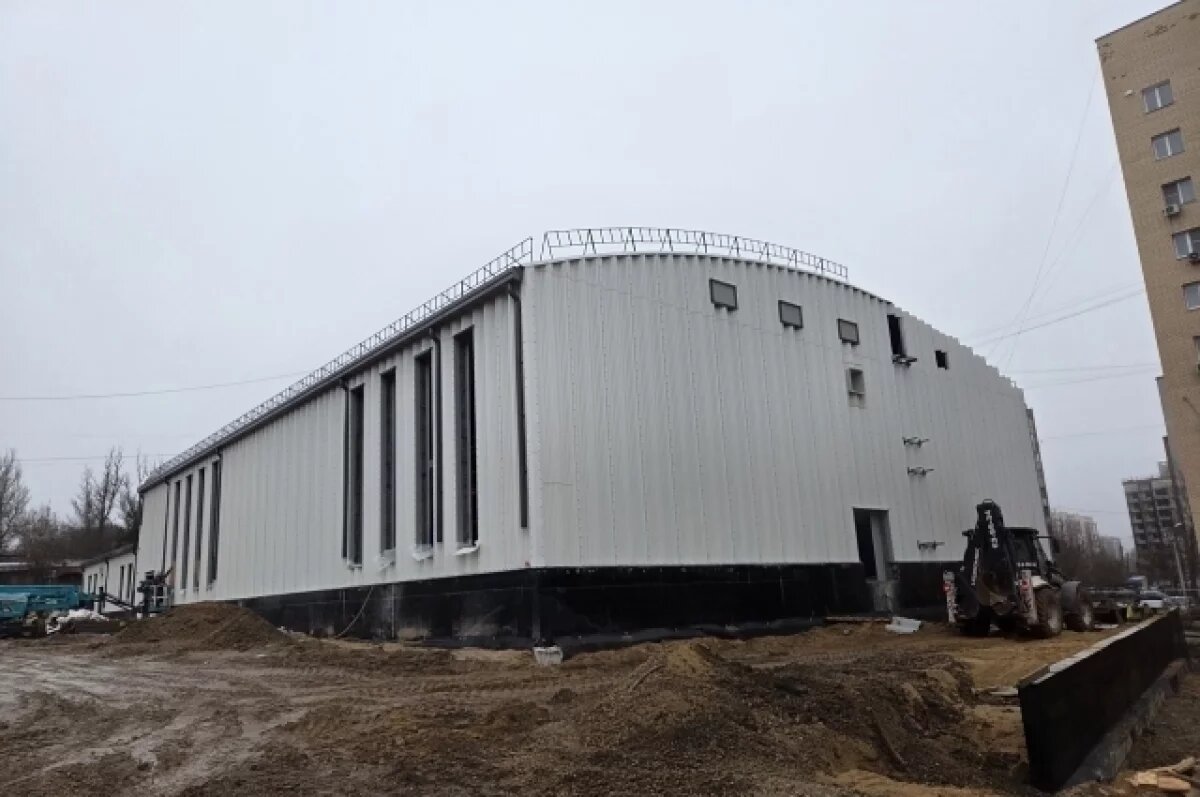    Второй этап строительства теннисного центра начался в Смоленске
