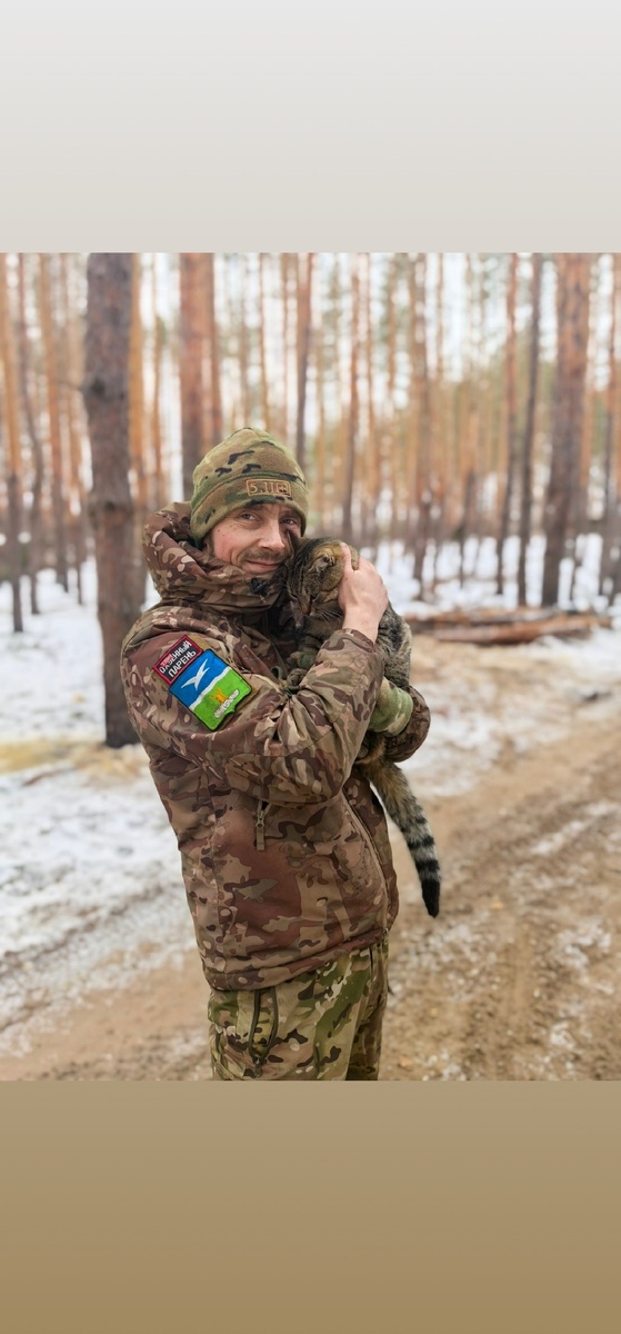 Фотография бойца РФ со стены в VK.