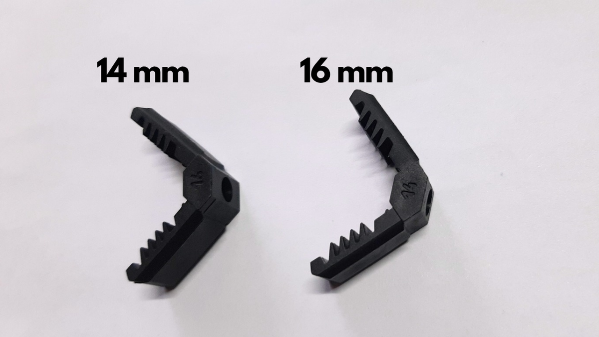 Уголки для закачки аргона.