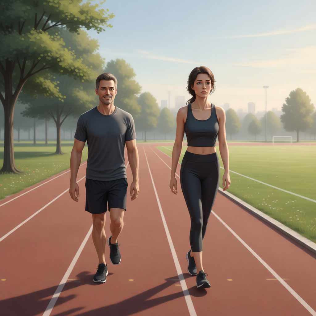 Время для бега. Часть 2. Первый шаг всегда неловкий