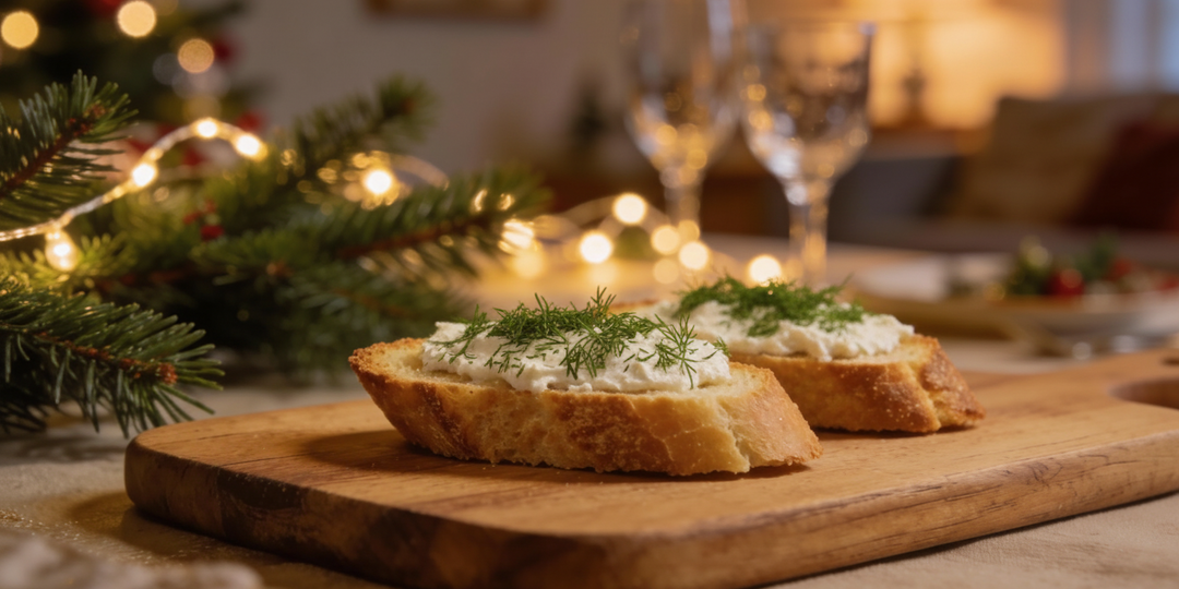 Быстрая новогодняя намазка на хлеб за 15 минут.