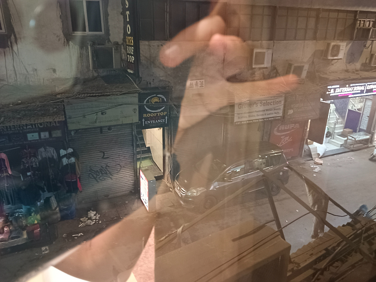 Вид из окна отеля