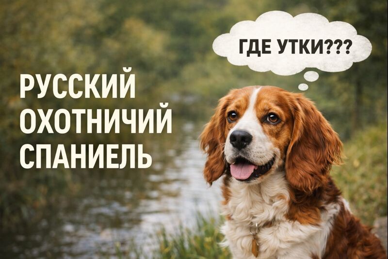 Русский охотничий спаниель — эстет с носом ищейки