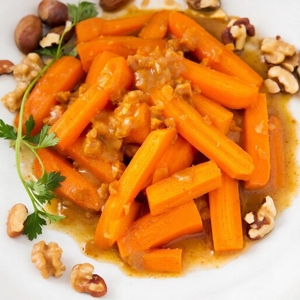 Морковка к мясу для сладкоежек