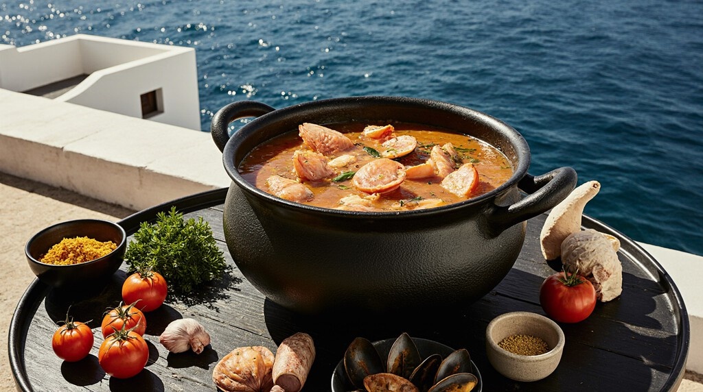 Средиземноморский рыбный суп