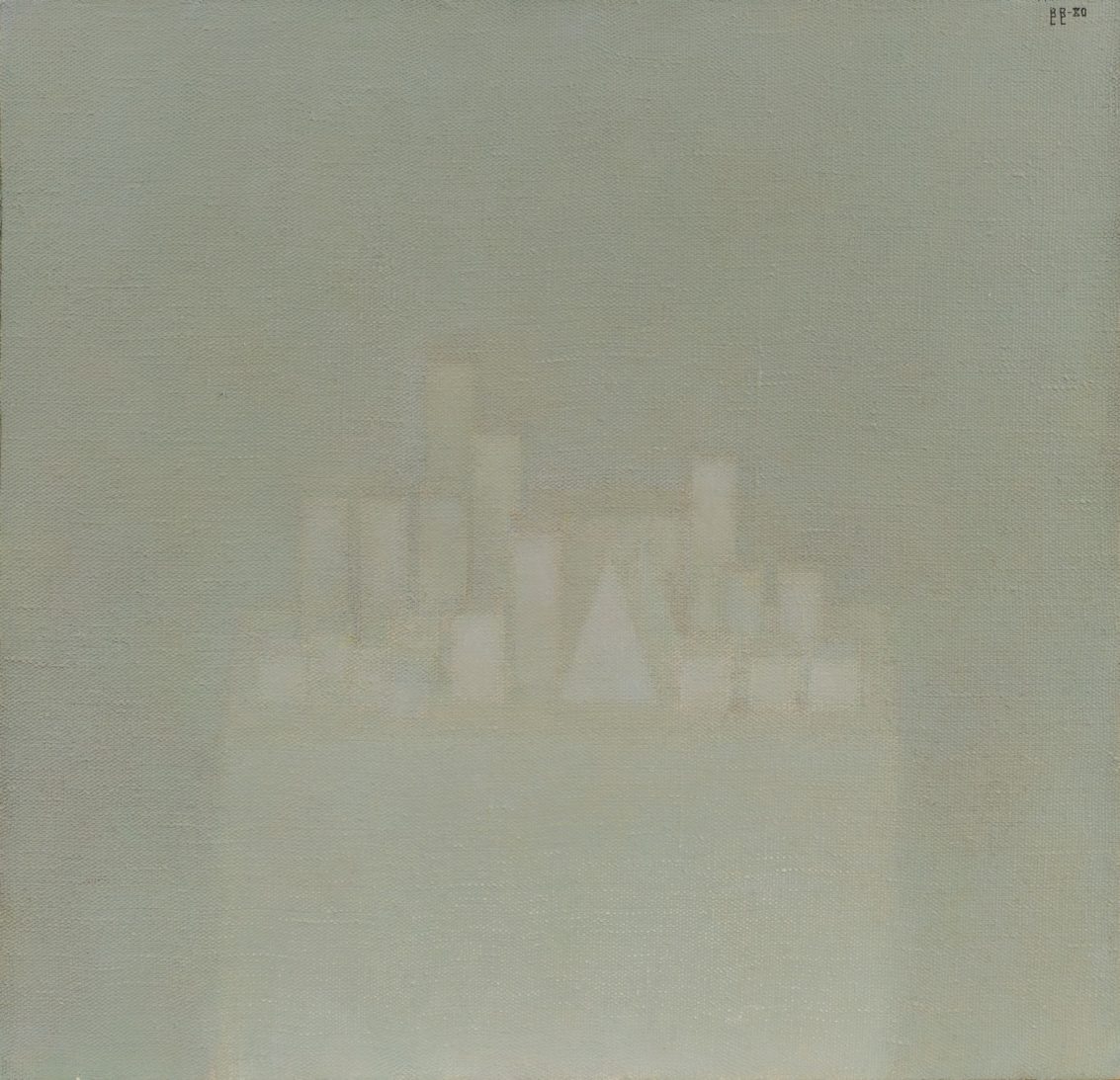 "Белая архитектура" 1980, собрание Инны Баженовой. Источник: https://vladimirweisberg.com/ 