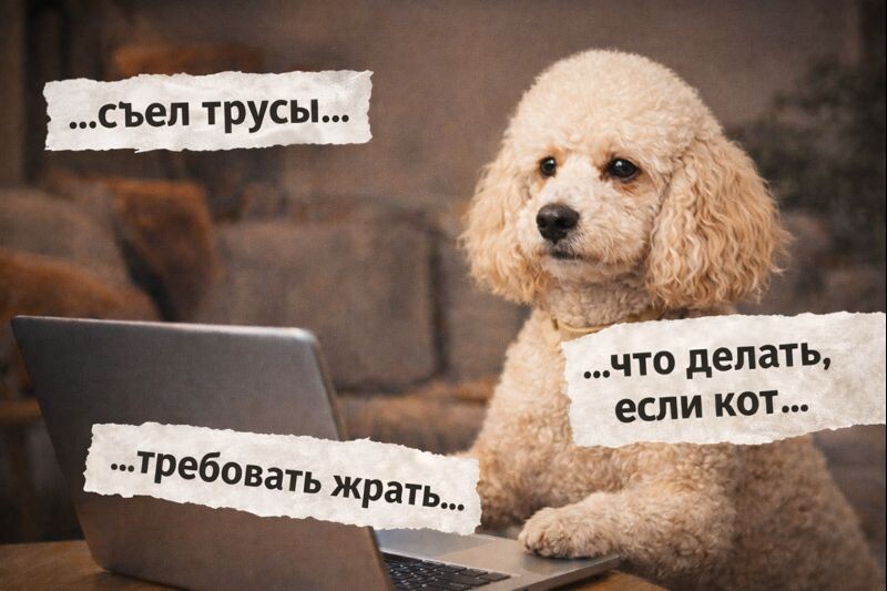 Что бы собаки гуглили, если бы могли?