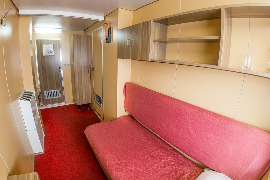 Одноместная каюта А1 на теплоходее Симфония Севера