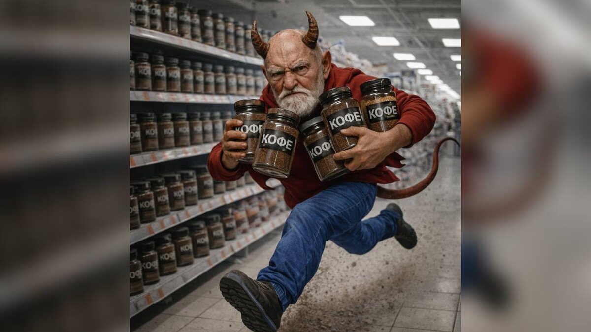    Курянин украл из магазина четыре банки кофе