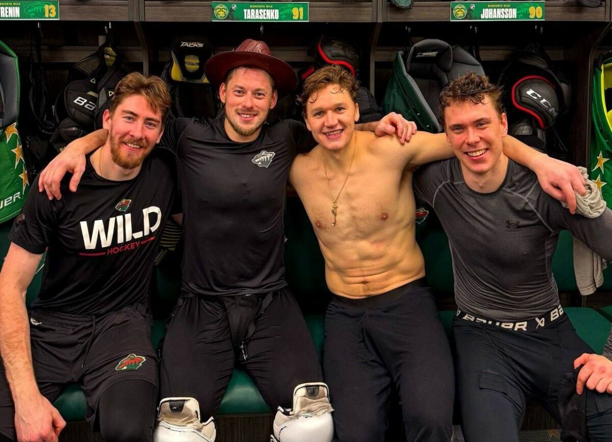     В США о российском вкладе в победу «Уайлд» над «Кэпс»: магия Юрова и Тарасенко, новые рекорды Капризова