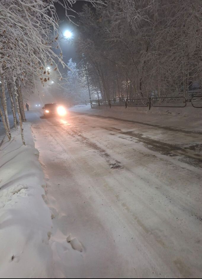 Мороз. Фото С.Есипова