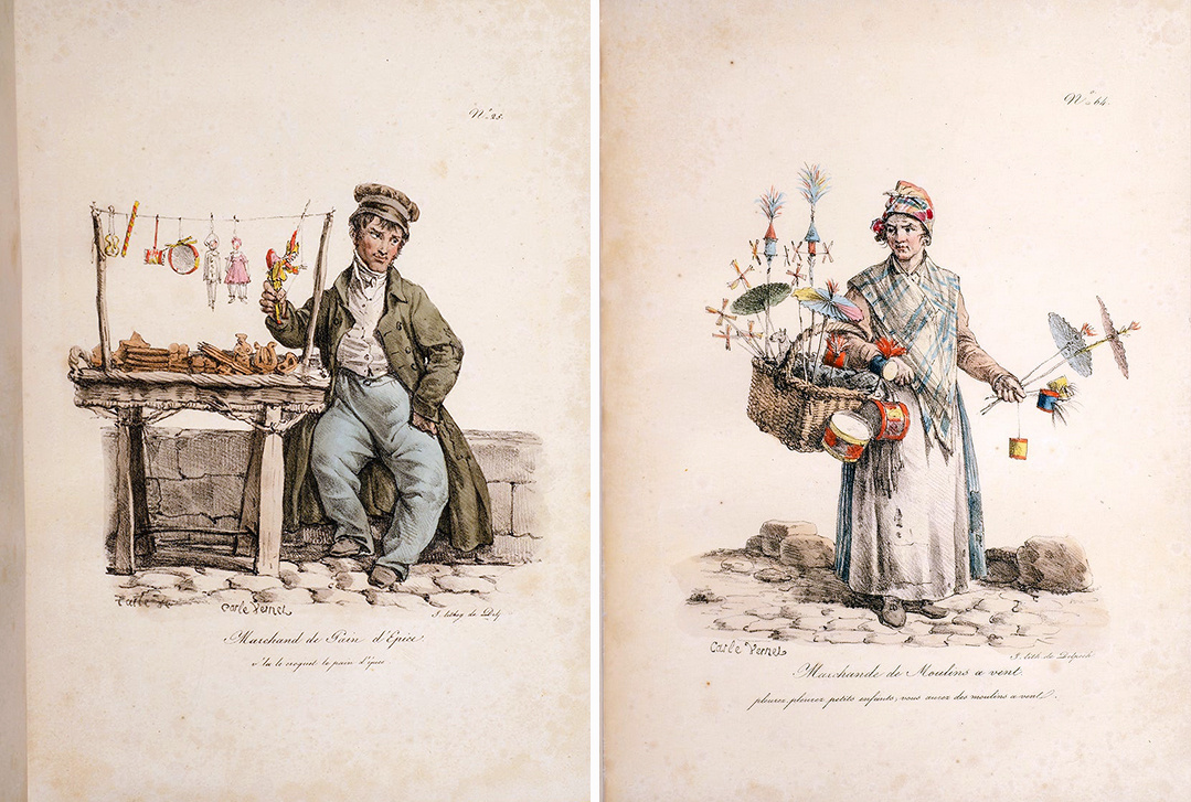 Торговец пряниками и сувенирами