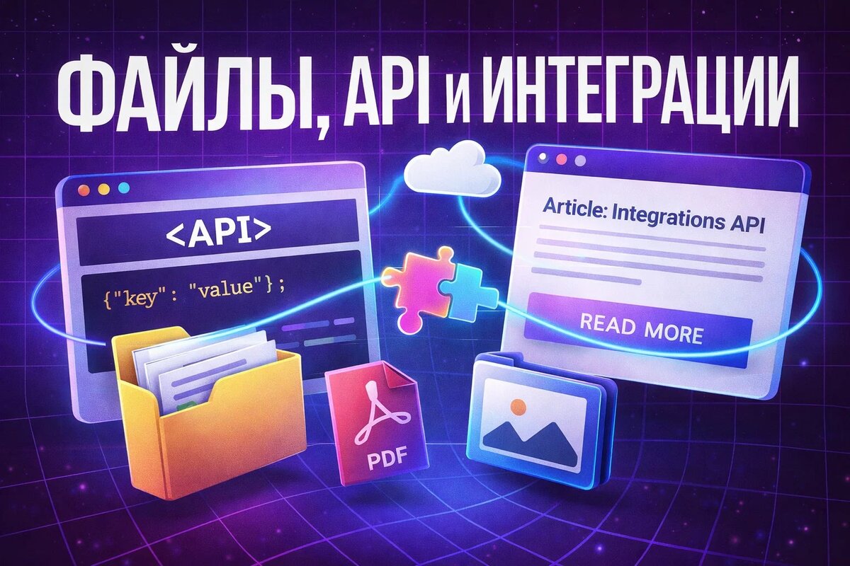 Файлы, API и интеграции: что нужно знать веб-дизайнеру - а что нет