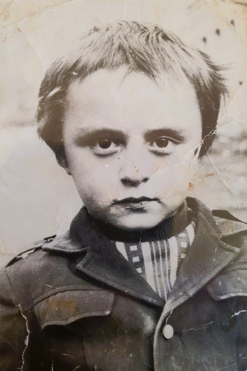 Таким был маленький Сослан Санакоев