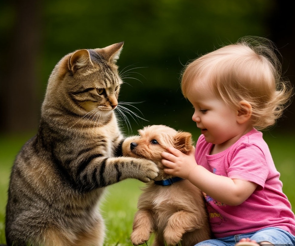 Детям радость и зверятам тоже