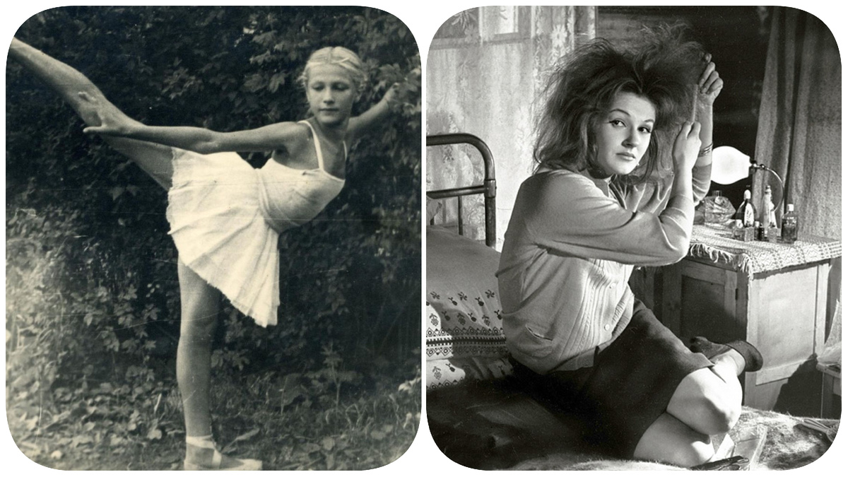 Во время учебы танцам; Анфиска из «Девчат»