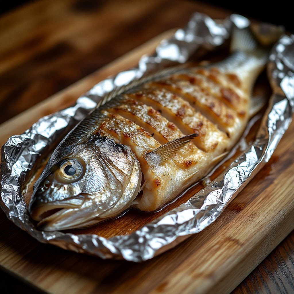 Рыба в фольге
