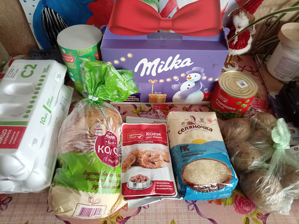 Мои продукты сегодня. 