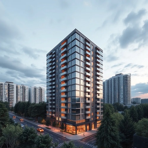 Современный жилой комплекс
