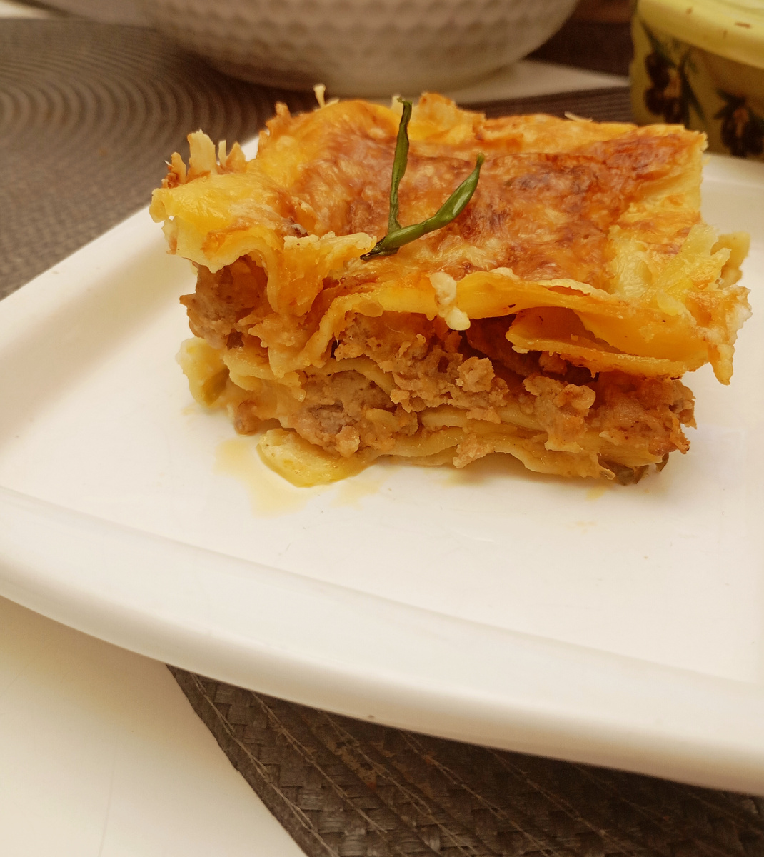 Лазанья к обеду