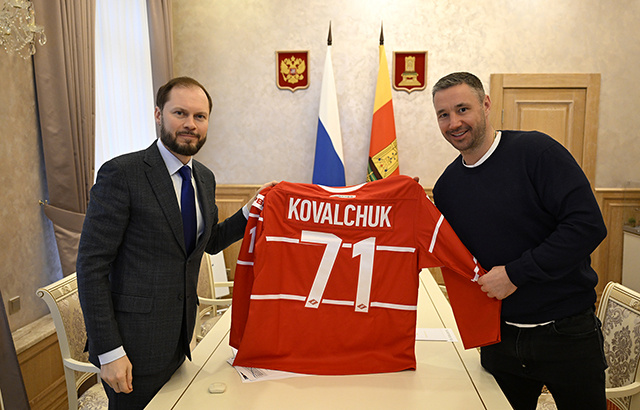 Илья Ковальчук намерен возродить в Тверской области профессиональный хоккей