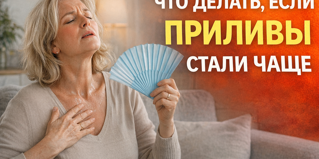 Что делать, если приливы стали чаще?