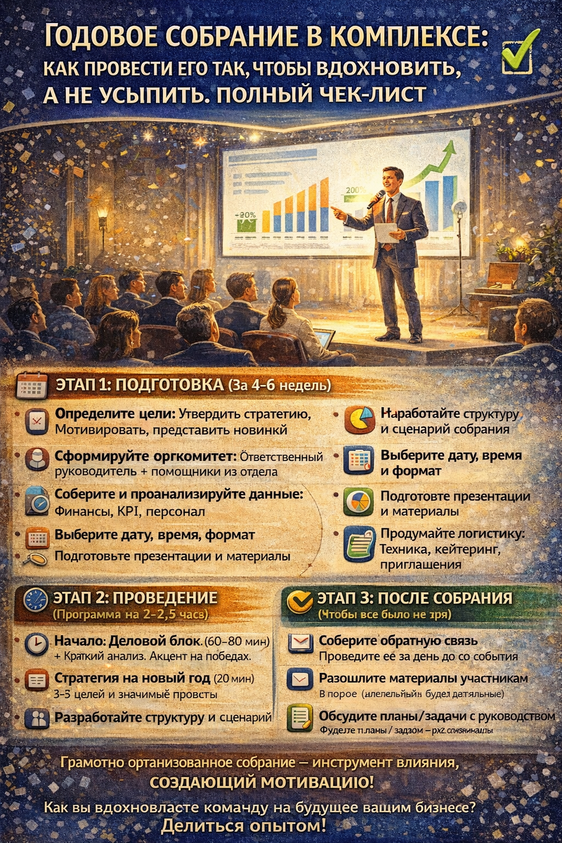 Годовое собрание.