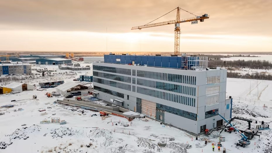 Автор фото: Fennovoima. Стройплощадка АЭС "Ханхикиви" в Пюхяйоки (Финляндия), архивное фото.