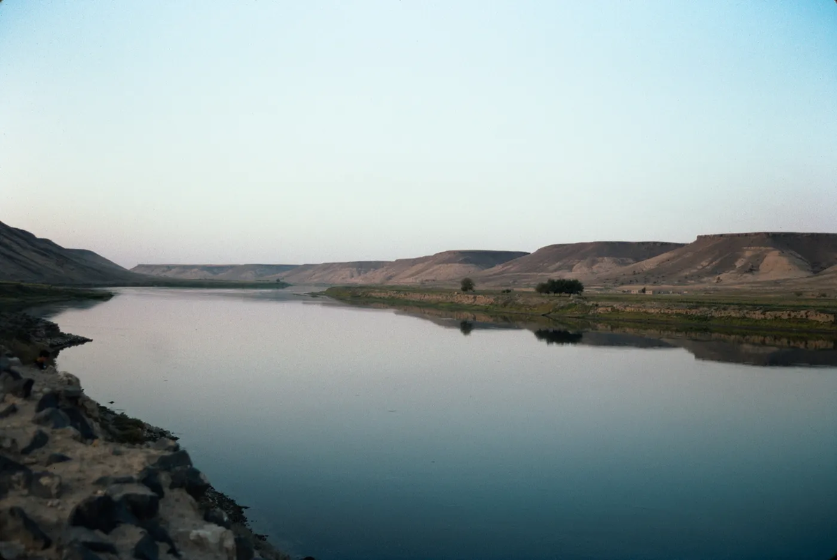 Вид на реку Евфрат.