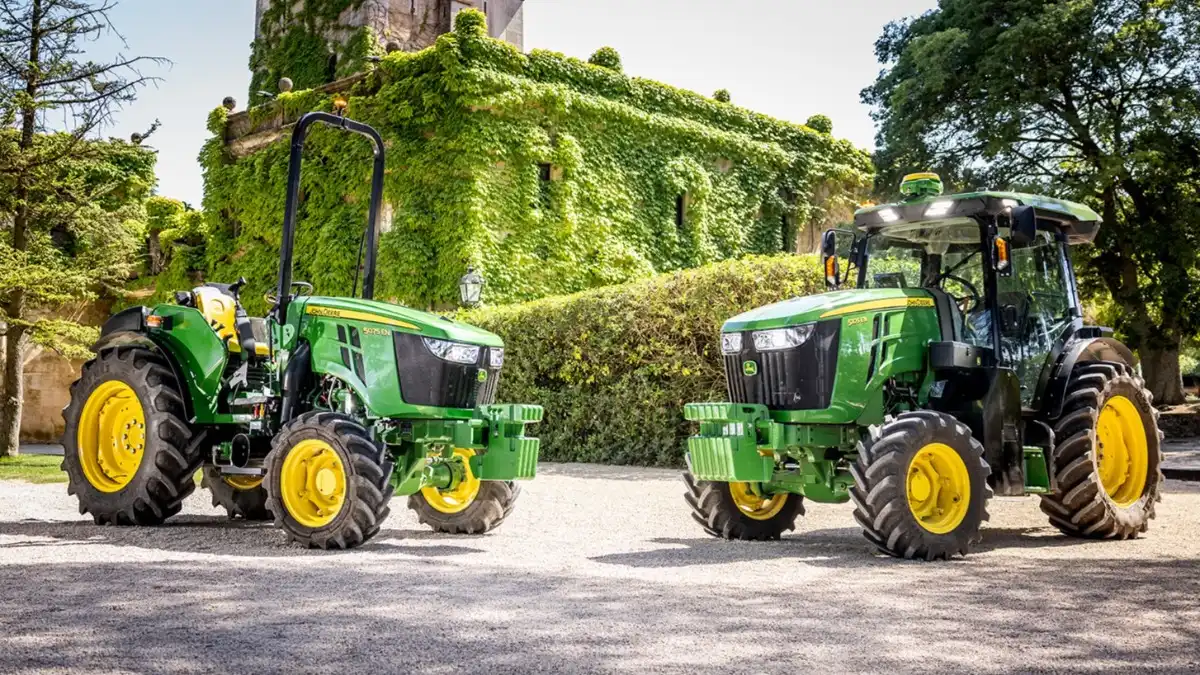 Фото: agrartechnik.chJohn Deere выпустил новые тракторы серии 5EN для виноградников и садов