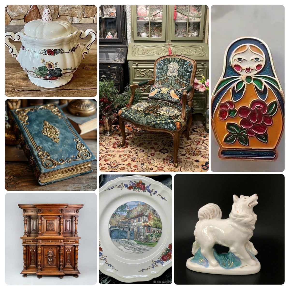 Коллажи в статье авторские. 