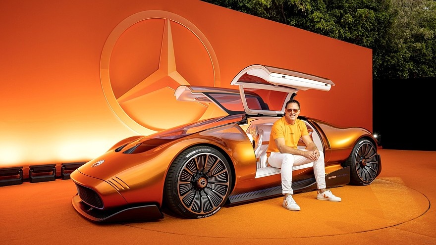    Горден Вагенер и концепт Mercedes-Benz Vision One-Eleven