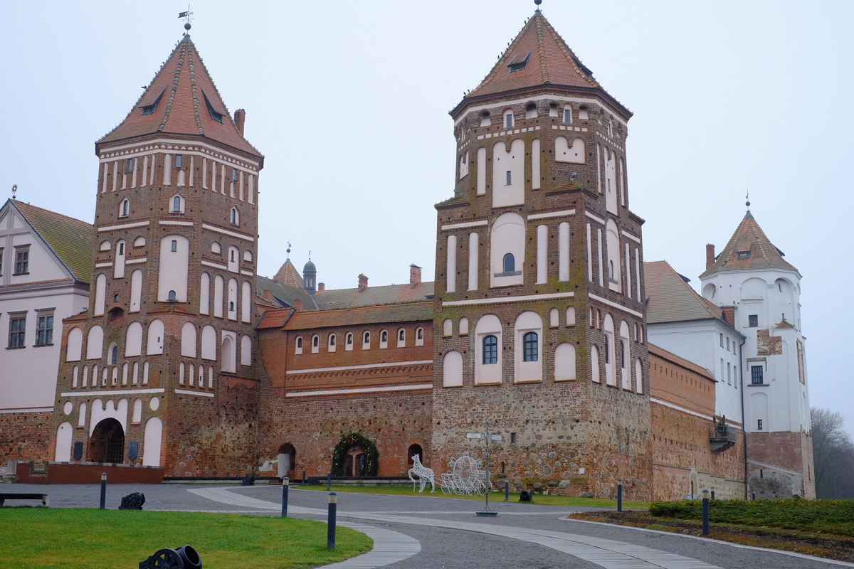 Мирский замок. Беларусь. 17 декабря 2025 г